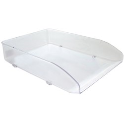  Metro Document Tray Foolscap Stackable Snow / Crystal 0 