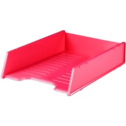 (ITA-I60FWM) - ITALPLAST FRUIT DOCUMENT TRAY - Multifit - WatermelonBrighten up your office with 6 fruity colours. Colour co-ordinate with binders and other filing products. 100% Australian made.
