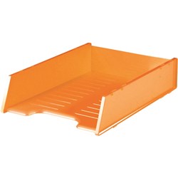 (ITA-I60FM) - ITALPLAST FRUIT DOCUMENT TRAY - Multifit - MandarinBrighten up your office with 6 fruity colours. Colour co-ordinate with binders and other filing products. 100% Australian made.