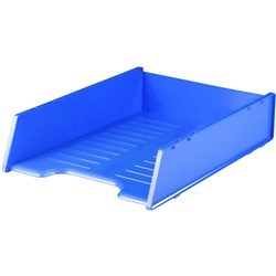(ITA-I60FBB) - ITALPLAST FRUIT DOCUMENT TRAY - Multifit - BlueberryBrighten up your office with 6 fruity colours. Colour co-ordinate with binders and other filing products. 100% Australian made.