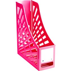 (ITA-I160FWM) - ITALPLAST FRUIT MAGAZINE STAND - WatermelonBrighten up your office with 6 fruity colours. Colour co-ordinate with binders and other filing products. 100% Australian made.