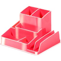 (ITA-I35FWM) - ITALPLAST DESK ORGANISER - WatermelonBrighten up your office with 6 fruity colours. Colour co-ordinate with binders and other filing products. 100% Australian made.
