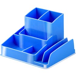 (ITA-I35FBB) - ITALPLAST DESK ORGANISER - BlueberryBrighten up your office with 6 fruity colours. Colour co-ordinate with binders and other filing products. 100% Australian made.