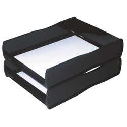  Esselte Nouveau Document Tray Black 0 