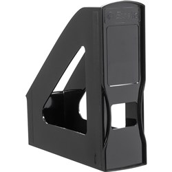  Esselte Nouveau Magazine File Black 0 