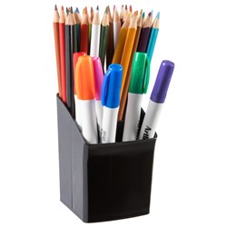  Esselte Nouveau Pencil Cup Black 0 