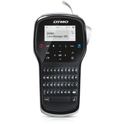  DYMO LabelManager 280 Rechargeable Portable Label Maker Machine Black 