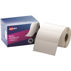  Avery Permanent Address Labels 102x49mm Write On White Box Of 500 