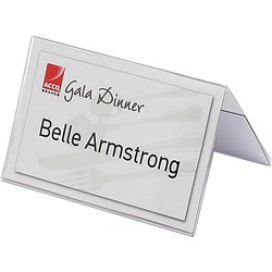  Rexel Name Plates 92 x 56mm Small Box Of 50 0 