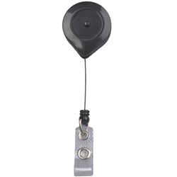  Rexel ID Card Holder Retractable With Lockable Strap 94cm Black 