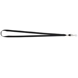  Rexel Lanyards 520mm With Swivel Clip Black Pack Of 10 0 