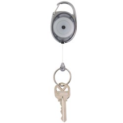  Rexel Snap Lock Key Holder Retractable 60cm Charcoal 0 