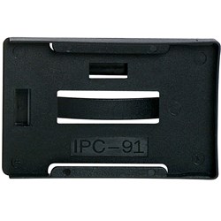  Rexel Rigid ID Multi Card Holders Landscape Or Portrait Black Pack Of 10 