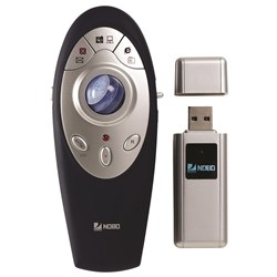 NOBO P3 LASER POINTER Page, Point,Present Silver/Blk