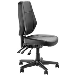BURO AURA ERGO+ CHAIR No Arms Black PP Upholstery