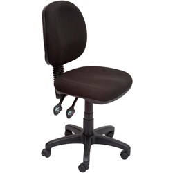 SEATING SOLUTIONS ECO OPERATOR Medium Back SF Black Semi Ergonomic