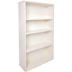  Rapidline Rapid Span Bookcase 3 Adjustable Shelves 900Wx315Dx1200mmH White 
