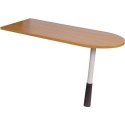 SYLEX ESCAPE SYSTEM FURNITURE Recepton Return 1200x600 Beech