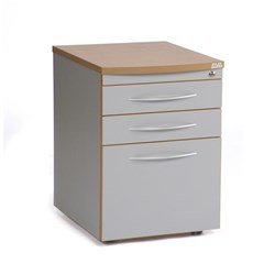 SYLEX ESCAPE SYSTEM FURNITURE Mobile Pedestal 2 Drw + 1 File