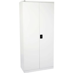  Rapidline Go Swing Door Steel Cupboard 910W x 450D x 2000mmH Silver Grey 