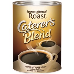 INTERNATIONAL ROAST COFFEE Caterers Blend 1kg Tin