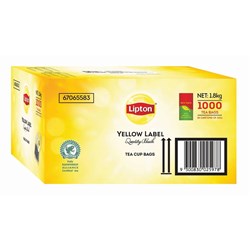 LIPTON TEA BAGS BX1000 String & Tag