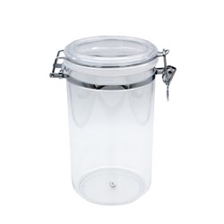  Connoisseur Acrylic Storage Canister Round 2.2 Litres 0 