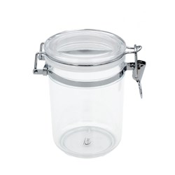  Connoisseur Acrylic Storage Canister Round 0.8 Litres 0 