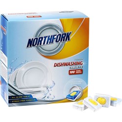  Northfork Premium Dishwashing Tablets All in One Box Of 100 0 