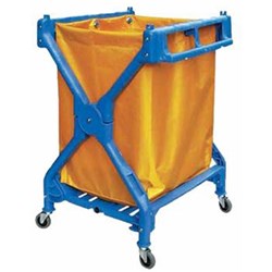  Cleanlink Trolley Scissor Trolley Blue 0 