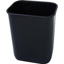  Jastek Rectangular Waste Bin 39 Litres Black 0 
