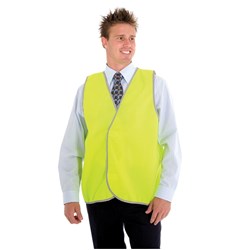  Zions Hi-Vis Daytime Safety Vest Fluoro Yellow 0 
