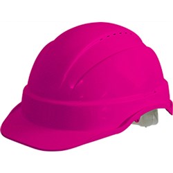  Maxisafe Vented Hard Hat Sliplock Harness Pink 0 