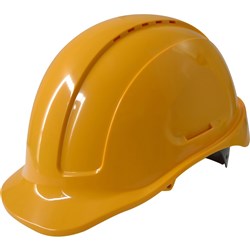  Maxisafe Vented Hard Hat Sliplock Harness Yellow 0 