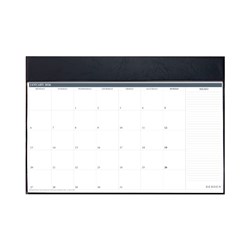  Debden Table Top Planner 420 x 594mm Month To View Black 