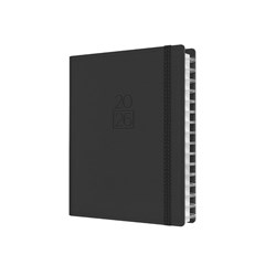  Collins Plan And Note Diary A5 Week To View With Notepad Charcoal 
