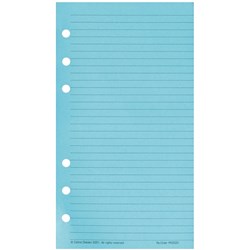 DEBDEN DAYPLANNER REFILL Coloured Lined Note Pad 172x96 Personal