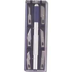  Celco 6 Blade Pen Knife Set Includes Assorted Blades 0 