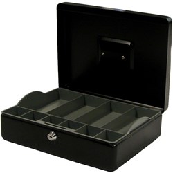  Esselte Classic Cash Box No.12 300 x 230 x 90mm Black 0 