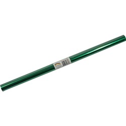  Rainbow Decorative Foil Roll 500mm x 2m 85gsm Single Sided Green 