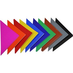 KINDER SHAPES Glossy Triangle 125x180mm Pack of 720