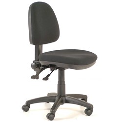 BURO STORM TASK CHAIR Black nylon base, no arms