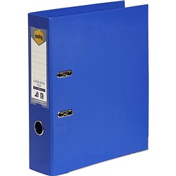  Marbig Linen PE Lever Arch Binder A4 75mm Royal Blue 0 