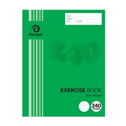 (SPP-140781) - OLYMPIC STRIPE SEWN EXERCISE BOOKS 