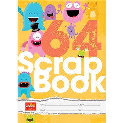 Office Choice Scrap Book White  - 64 pages
