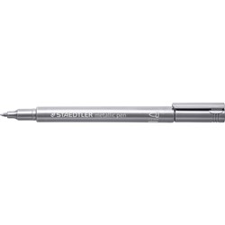  Staedtler 8323 Metallic Marker Bullet 1-2mm Silver 