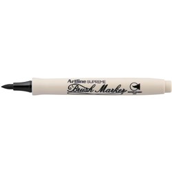 Artline Supreme Brush Marker Black
