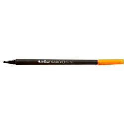  Artline Supreme Fineliner Pen 0.4mm Orange Pack Of 12 0 