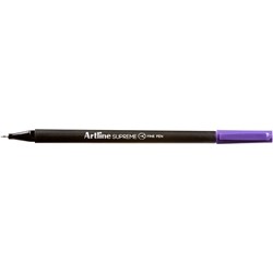  Artline Supreme Fineliner Pen 0.4mm Purple Pack Of 12 0 