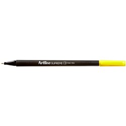  Artline Supreme Fineliner Pen 0.4mm Yellow Pack Of 12 0 